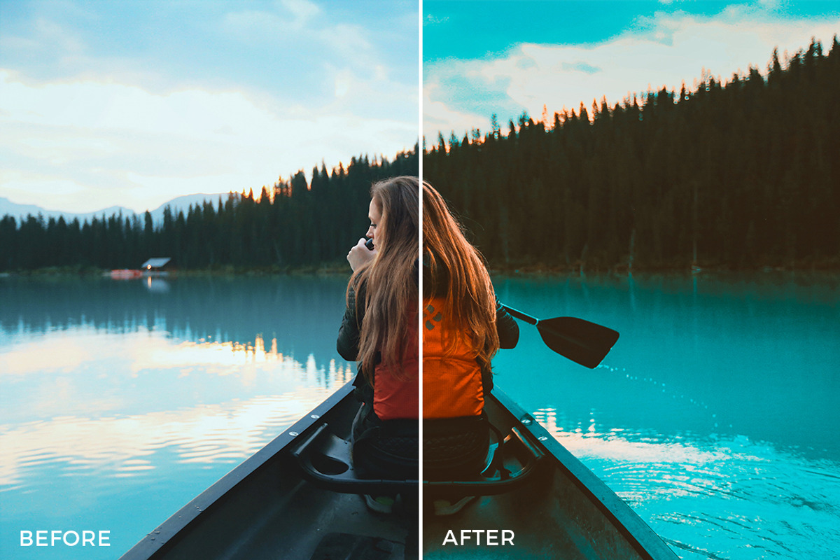 30 Orange and teal Lightroom Presets preview 8