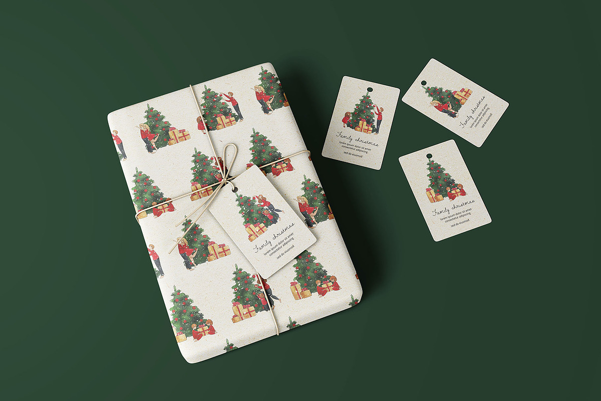 Watercolor winter wonderland bundle!, a Person Illustration by LyubovZaytseva (Photo 25 of 26)