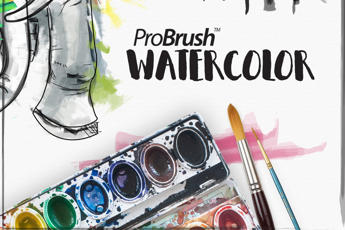 Watercolor ProBrush™ + Free Demo, a Brush Add-On by Leonard Posavec (Photo 4 of 4)
