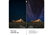 Star Trails Sky Replacement Pack, a Preset Add-On by Pix Cafe (Thumbnail 3 of 7)