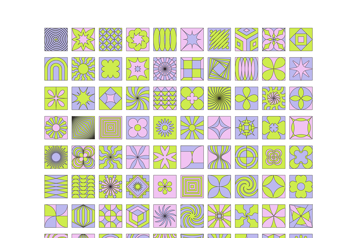 Geometry - vector design elements, an Object Graphic by venimo (Photo 7 of 7)