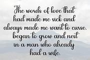 Blissful Father | Script Font, a Handwritten Font by Scratchones (Thumbnail 6 of 9)