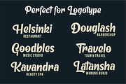 Metro Beardy, a Font by figuree studio (Thumbnail 3 of 8)