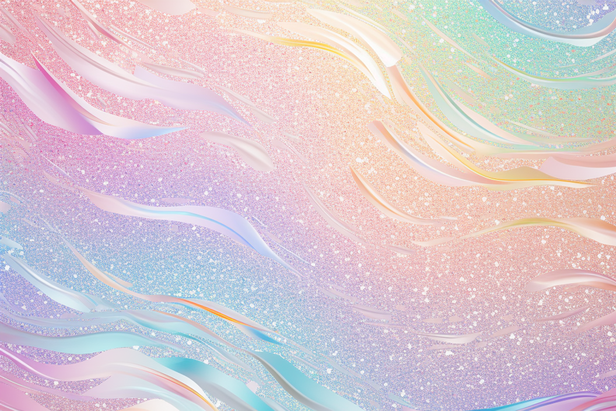 Rainbow Pastel Glitter, a Pattern Graphic by Printable Treasure (Photo 10 of 10)