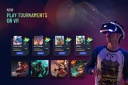 Afspel | Gaming Portal Design, a Landing Page Template by 0effortthemes (Thumbnail 2 of 7)