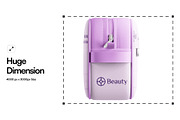 Cosmetic Bag Mockup, a Product Mockup by SLAB! Design (Thumbnail 2 of 6)