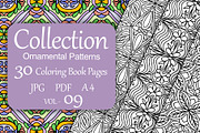 Patterns for coloring PDF,JPG vol-09, a Brochure Template by dnapslvsk (Thumbnail 1 of 6)