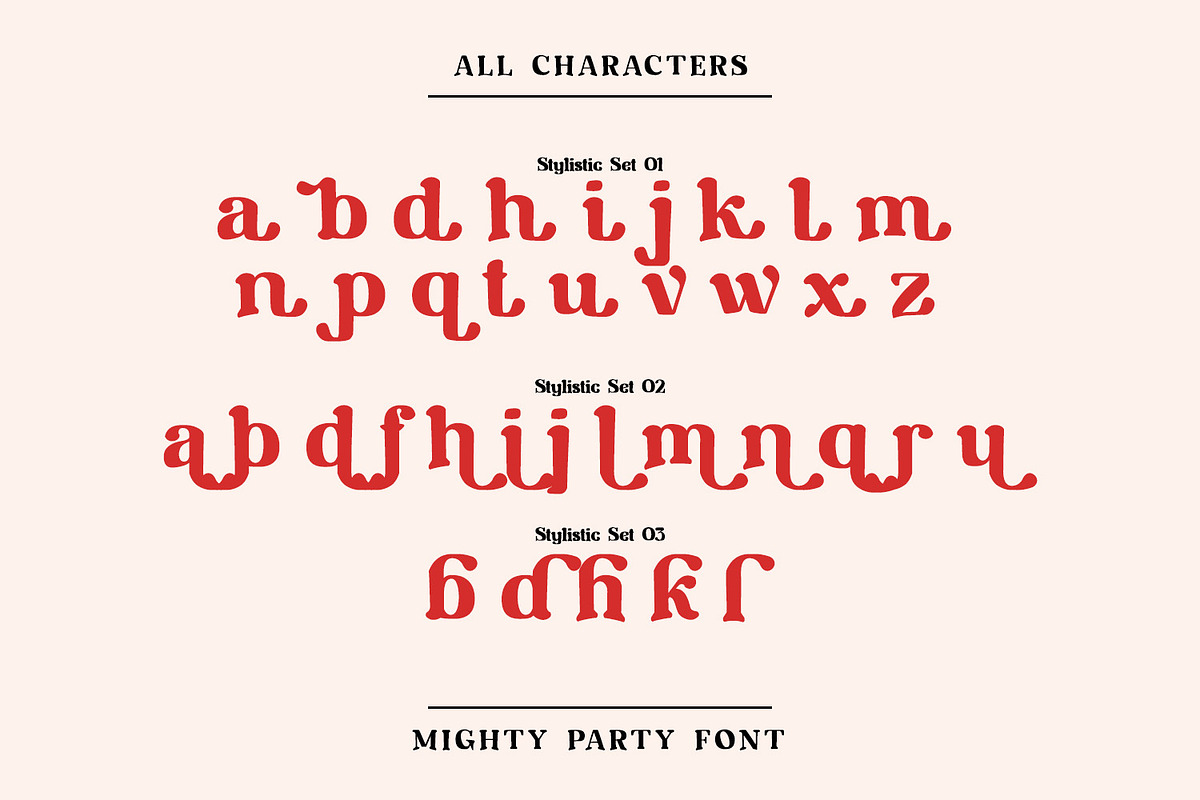 Mighty Party, a Serif Font by Nathatype (Photo 10 of 10)
