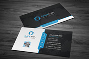 Modern Corporate Business Cards, a Business Card Template by Galaxiya (Thumbnail 6 of 8)