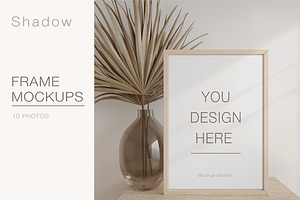 Frame Mockup Kit Shadow