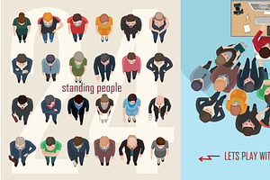 Office people vector collection