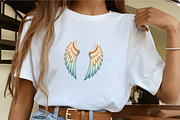 Holiday Angel Wings Clipar, an Illustration by CrexoraLab (Thumbnail 4 of 5)