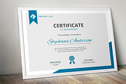 Modern MS Word certificate template, a Stationery Template by Inkpower (Thumbnail 4 of 6)