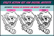 Kyle's Actions for Photoshop Artists, an Action Add-On by Kyle's Digital Art Tools (Thumbnail 6 of 10)