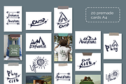 Travel & Adventure Sticker Designs, an Object Graphic by lokfrid (Thumbnail 4 of 6)
