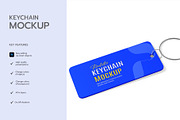 Keychain Mockup Template, a Product Mockup by graphypix (Thumbnail 2 of 4)