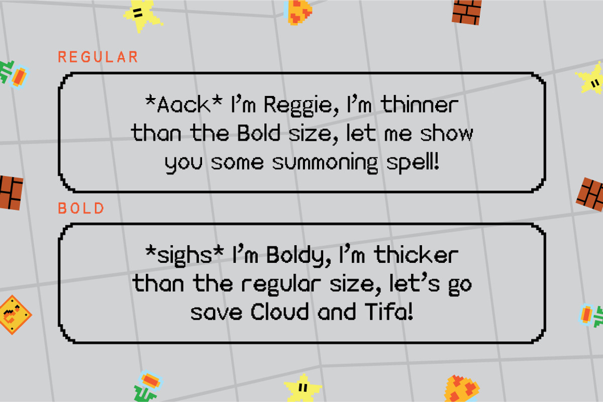 Bitbybit Font, a Sans Serif Font by The Good Store (Photo 3 of 10)