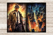 Noire Detective Junk Journal Kit, a Person Illustration by GlamArtZhanna (Thumbnail 4 of 9)