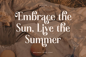 Melondy Modern Stylish Serif