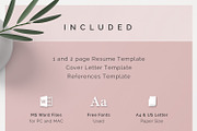 Word Resume & Cover Letter Template, a Resume Template by DemeDesign (Thumbnail 6 of 7)