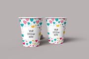 Paper cup design mockup PSD, a Cups & Container Mockup by Rami's Mockups (Thumbnail 7 of 8)