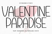 Valentine Paradise, a Sans Serif Font by InermediaSTUDIO (Thumbnail 1 of 8)