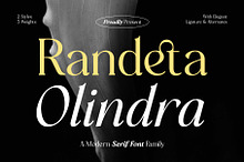 Randeta Olindra - Serif Family