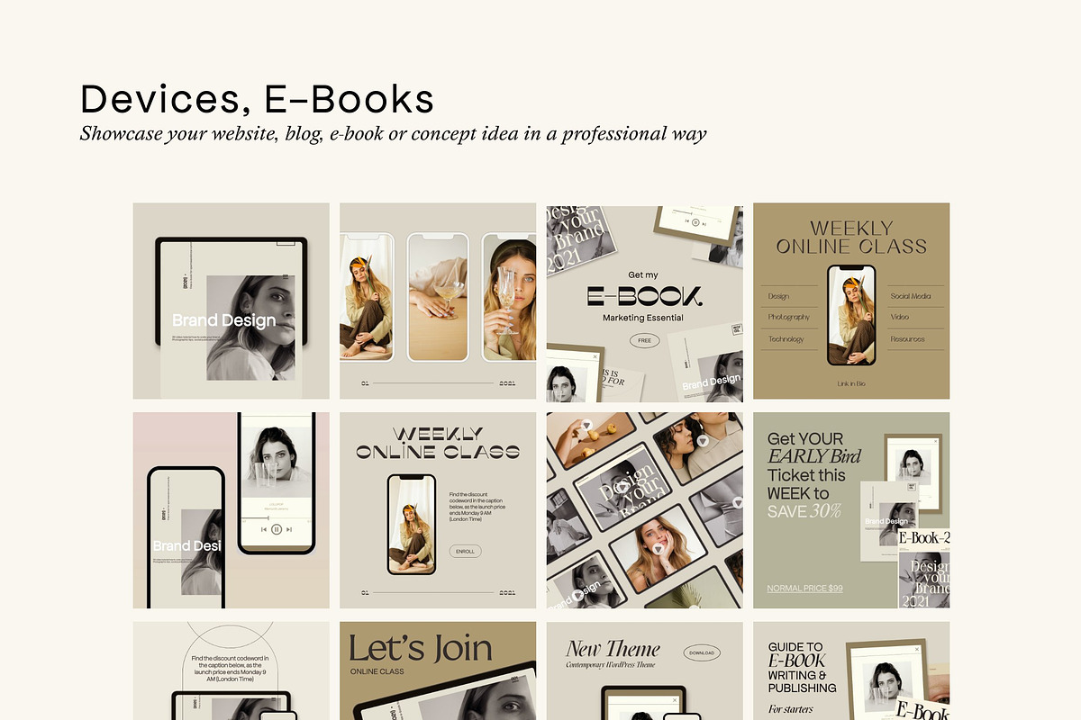 Sage Bundle for Coaches and Creators, a Social Media Template by Sparrow & Snow (Photo 16 of 35)