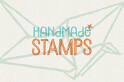 Handmade Stamps Vectors, an Object Graphic by 3lines (Thumbnail 1 of 3)