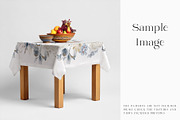 Square Tablecloth Mockups, a Household Mockup by mock-ups (Thumbnail 22 of 28)