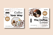 Modern Coffee Shop Social Media, a Social Media Template by MightyDesign (Thumbnail 5 of 8)