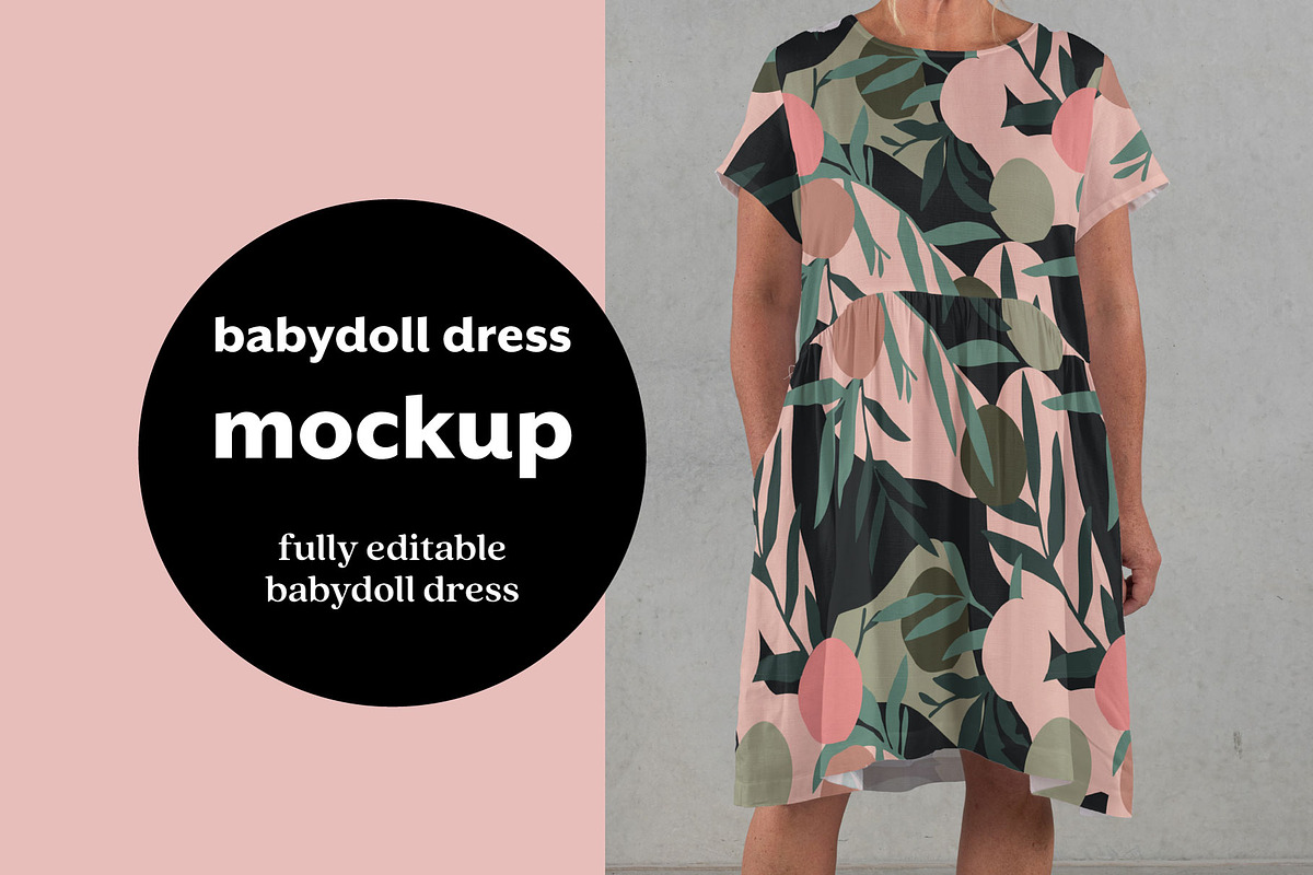 Babydoll Dress Mockup, a Product Mockup by Palette & Pattern
