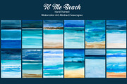 To the Beach, watercolor seascapes, a Wallpaper Graphic by Marmoris.Arts (Thumbnail 11 of 12)
