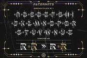 Shinery Loud Typeface, a Serif Font by alit design (Thumbnail 8 of 20)