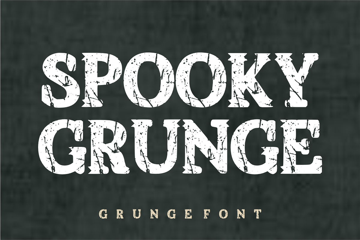Second Life - Heavy Grunge Font, a Slab Serif Font by KiddoGlyphs Studio (Photo 2 of 5)