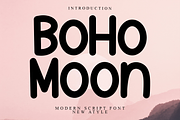 BoHo Moon, a Sans Serif Font by InermediaSTUDIO (Thumbnail 1 of 7)