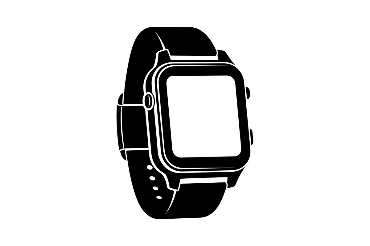 Minimal Smartwatch Time Icon Set, an Icon by musafir_fashion (Photo 3 of 13)