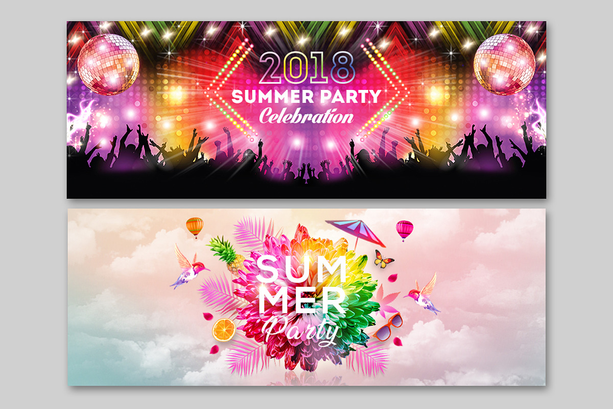 Summer Facebook Cover, a Social Media Template by Creative  designer (Photo 3 of 16)