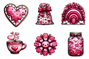 cute-valentine love valentine clipar, an Illustration by CreationArt (Thumbnail 3 of 5)