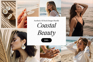 Coastal Beauty Premium Stock Image, a Beauty & Fashion Photo by Helospace
