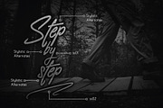 Clovvo Handwritten Typeface, a Script Font by Vacatype Co. (Thumbnail 6 of 7)