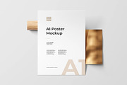 A1 Poster Mockup, an Advertising Mockup by zpackcreative (Thumbnail 1 of 4)