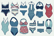 Swimwear Graphics Bundle, an Object Graphic by voidea (Thumbnail 2 of 2)