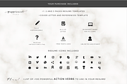 Resume Template WORD Classic CV, a Resume Template by PAPPERMINT RESUME STUDIO (Thumbnail 4 of 5)