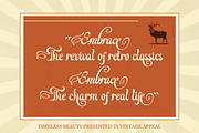 Shallowent, a Serif Font by HKL Studio (Thumbnail 6 of 8)