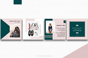 Stylish Instagram Template Bundle, a Social Media Template by Pretty Bloom Designs (Thumbnail 3 of 7)