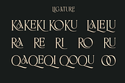 BIKAVE - A Modern Display, a Serif Font by Marvadesign (Thumbnail 4 of 6)