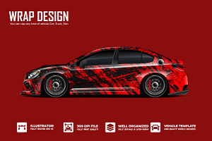 Digital Printing Car Wrap Design