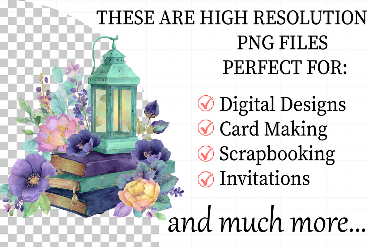 Blush Book Lover Clipart Bundle, an Illustration by Daily.Designs (Photo 2 of 3)
