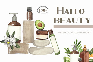 HELLO BEAUTY  cosmetic set